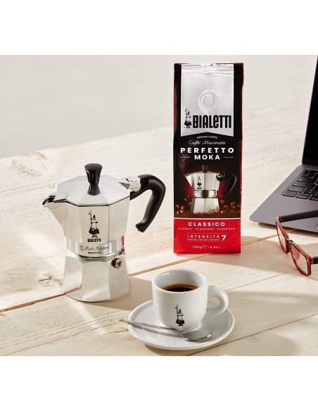 Bialetti Perfetto Caffe Macinato Moka Gusto Classico Gr Su Sh