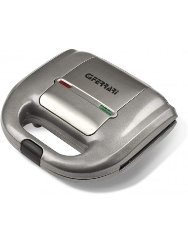 PIASTRE - TOSTAPANE - BISTECCHIERE: vendita online TOSTIERA G1011506 GRIGIO METAL 750W in offerta