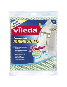 Vileda Panno Lavasciuga +30% Microfibra 3pz