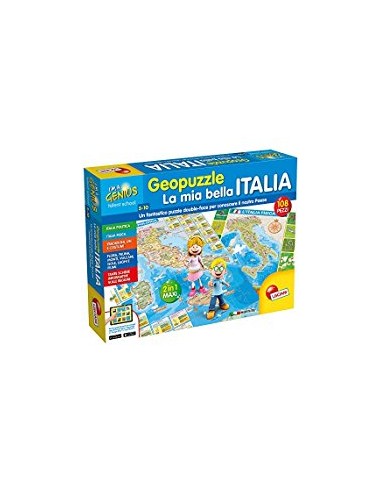 PRESCOLARI: vendita online I'M A GENIUS GEOPUZZLE LA MIA BELLA ITALIA 43873 LISCIANI in offerta