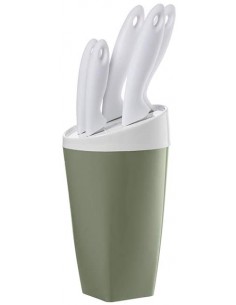 COLTELLO TAVOLA LAMA DENTATA MANICO PLASTICA BIANCO CONF. 6 PZ