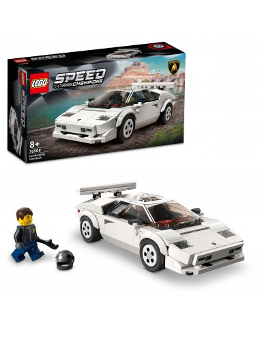 GIOCATTOLO PUBBLICIZZATO: vendita online LEGO Speed Champions Lamborghini Countach, Auto Sportiva Giocattolo per Bambini 8+ A...