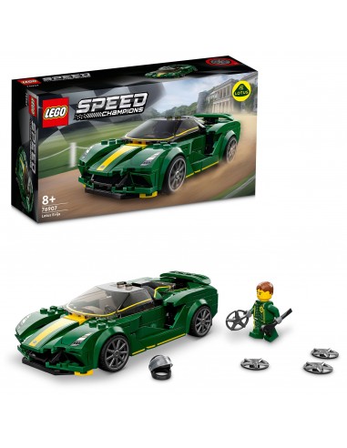 GIOCATTOLO PUBBLICIZZATO: vendita online LEGO Speed Champions Lotus Evija 76907, Macchina Giocattolo da Corsa, Modello Replic...