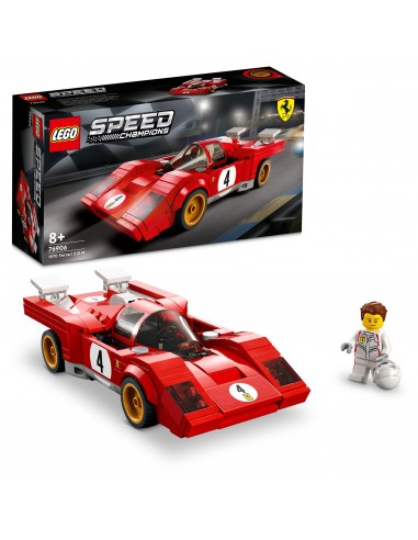 GIOCATTOLO PUBBLICIZZATO: vendita online LEGO Speed Champions 1970 Ferrari 512 M, Macchina Giocattolo da Corsa, Supercar, Mod...