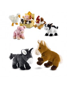 PELUCHE: vendita online PIC 5863 PLUSH FARM TRIBE ASS in offerta