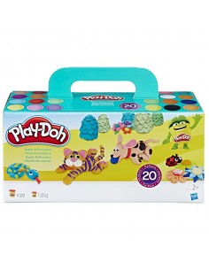 PRESCOLARI: vendita online PLAYDOH SET 20 BARATTOLI A7924 in offerta