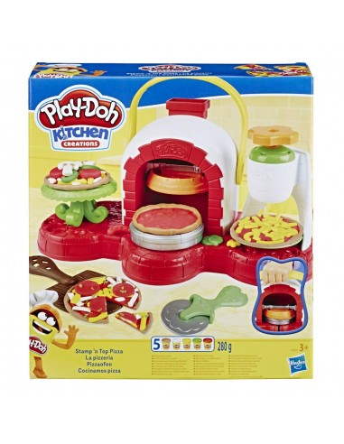 GIOCATTOLO PUBBLICIZZATO: vendita online PLAYDOH LA PIZZERIA STAMP'N'TOP E4576 HASBRO in offerta