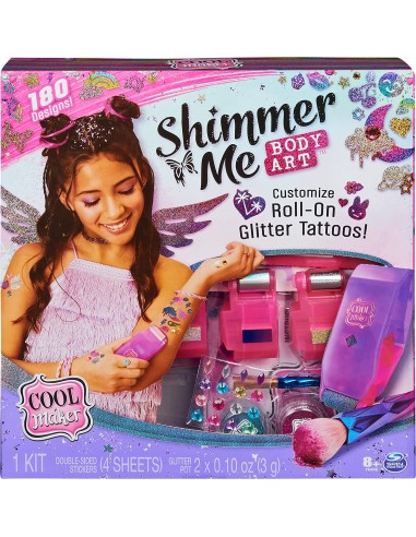 GIOCATTOLO PUBBLICIZZATO: vendita online COOL MAKER 6061176 SHIMMER ME BODY ART in offerta