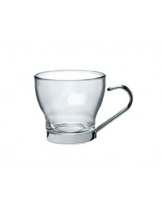 Luigi Bormioli Thermic Glass Confezione da 2 Tazze da Tè o Cappuccino con 2  Piatti, Vetro, Trasparente : : Casa e cucina