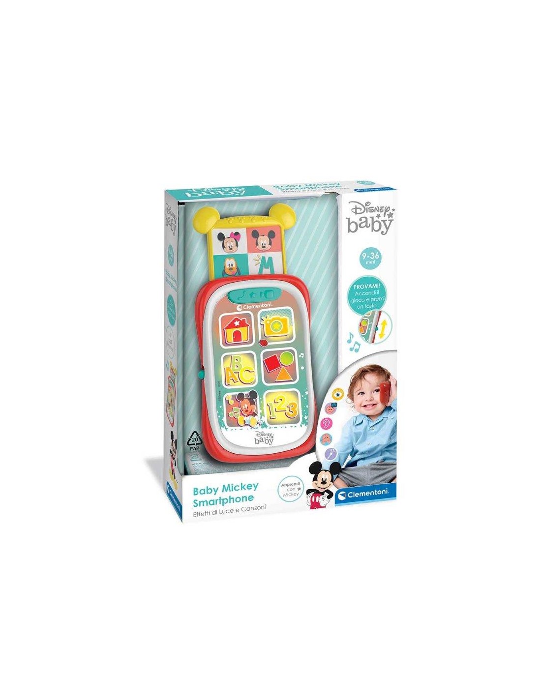 INFANZIA: vendita online BABY 17695 MICKEY SMARTPHONE in offerta