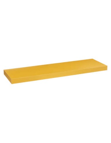 MENSOLE E SCAFFALI: vendita online MENSOLA 138954G MDF 80CM GIALLO in offerta