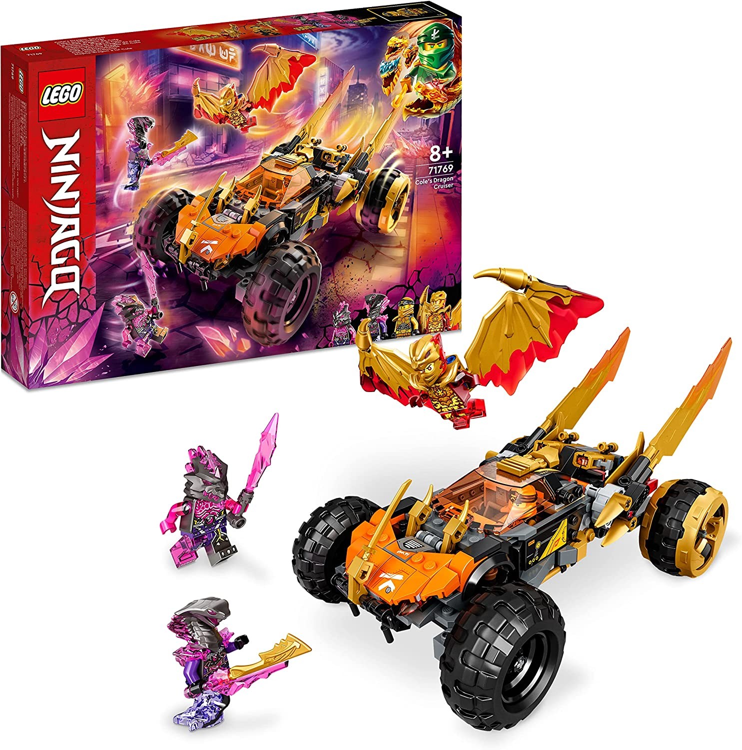 NINJAGO 71769 FUORISTRADA DRAGO DI COLE su Shop in Casa