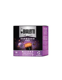 16 Capsule Bialetti Miscela Milano Caffè d'Italia