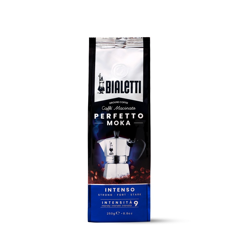 BIALETTI PERFETTO CAFFE' MACINATO MOKA GUSTO INTENSO 250GR su Shop