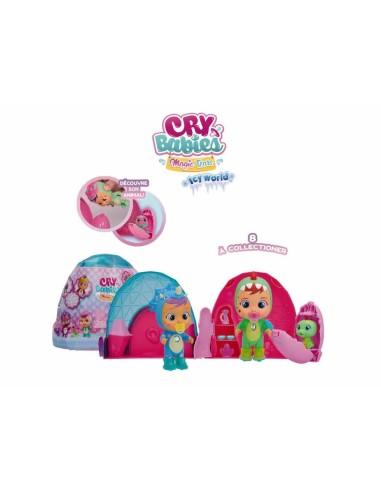 GIOCATTOLO PUBBLICIZZATO: vendita online CRY BABIES 89075 ICY WORLD DINOS in offerta