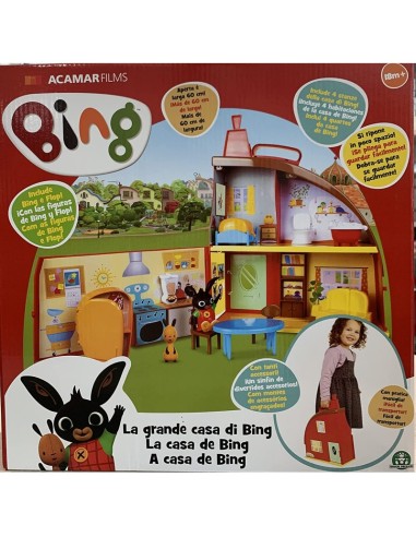 GIOCATTOLO PUBBLICIZZATO: vendita online BING BNG36100 PLAYSET CASA CON PERSONAGGI in offerta