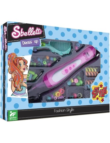 GIOCHI GIRL: vendita online SBELLETTI 41075 SET CREA TRECCE CON PERLINE in offerta