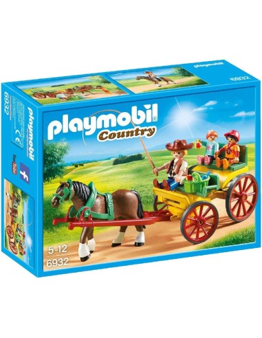 GIOCATTOLO PUBBLICIZZATO: vendita online COUNTRY 6932 CALESSE CON CAVALLO in offerta