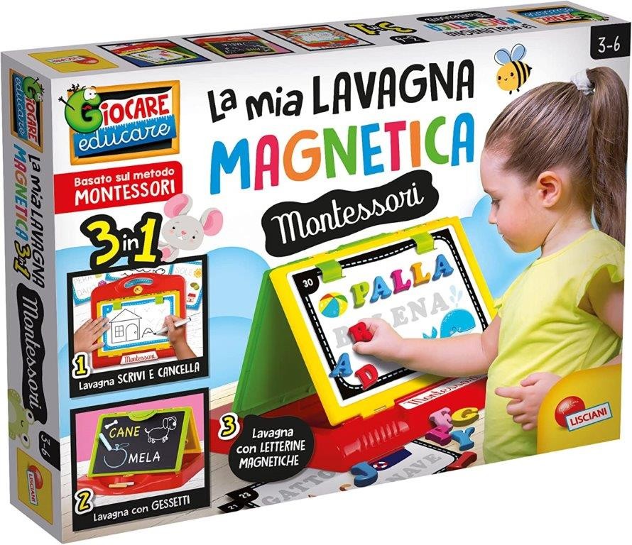 MONTESSORI LAVAGNA MAGNETICA 3IN1 97173 su Shop in Casa