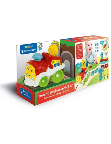 INFANZIA: vendita online BABY TRENINO DEGLI ANIMALI 3IN1 17740 in offerta