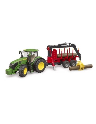 GIOCHI BOY: vendita online TRATTORE JOHN DEERE CON RIMORCHIO TRONCHI 03154 in offerta