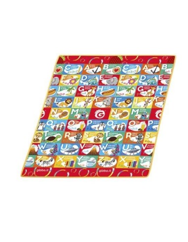 INFANZIA: vendita online VITAM G 05541 TAPPETO GIOCO 180X150 LETTERE/NUMERI in offerta