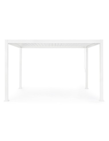 GAZEBO E OMBRELLONI: vendita online Pergola Bioclimatica 3x4 Ocean Bizzotto, Alluminio Bianco, Tetto Lamellare Regolabile, De...