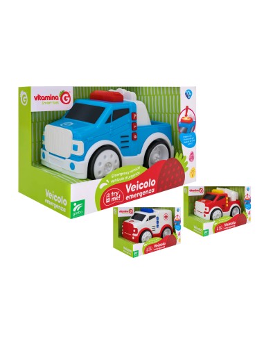 INFANZIA: vendita online VITAM G 05344 VEICOLO EMEGERGENZA PUSH GO ASSORTITO in offerta