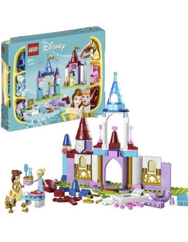 GIOCATTOLO PUBBLICIZZATO: vendita online LEGO Disney Princess Castelli Creativi 43219, Castello Giocattolo con Mini Bamboline...