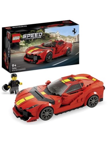 GIOCATTOLO PUBBLICIZZATO: vendita online LEGO Speed Champions Ferrari 812 Competizione, Modellino Auto Sportiva, Giocattolo d...