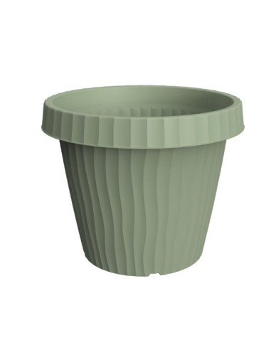 VASI E SOTTO VASI: vendita online VASO ONDA 31422 30CM SALVIA in offerta