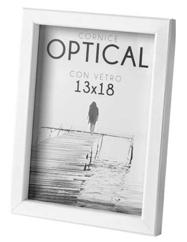 PORTAFOTO E CORNICI: vendita online CORNICE OPTICAL 40X50 BIANCO in offerta