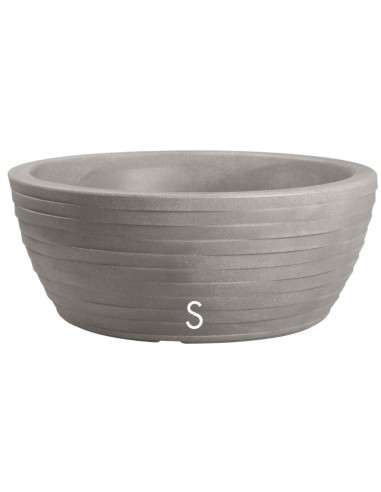 VASI E SOTTO VASI: vendita online THETIS VASO ELEGANCE 30CM CENERE in offerta