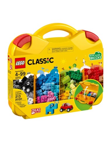 GIOCATTOLO PUBBLICIZZATO: vendita online LEGO Classic Valigetta Creativa, Mattoncini Colorati, Contenitore Portatile, Giochi ...