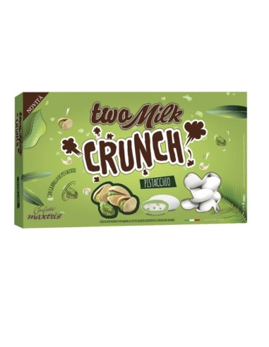 CIOCCOLATO - CONFETTI: vendita online 538X684 CONFETTI TWO MILK CRUNCH PISTACCHIO in offerta