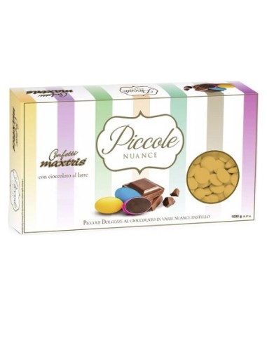 CIOCCOLATO - CONFETTI: vendita online 538X779 CONFETTI PICCOLE NUANCE PESCA in offerta