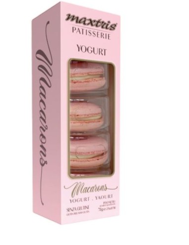 CIOCCOLATO - CONFETTI: vendita online 538X701 CF 5PZ MACARON YOGURT ROSA in offerta