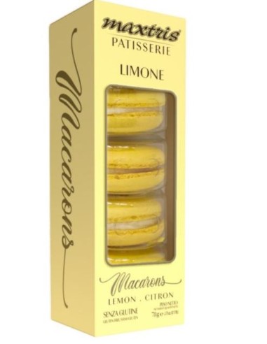 CIOCCOLATO - CONFETTI: vendita online 538X702 CF 5PZ MACARON LIMONE GIALLO in offerta