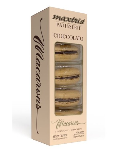 CIOCCOLATO - CONFETTI: vendita online 538X704 CONF 5PZ MACARON CACAO TORTA in offerta