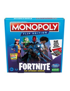 GIOCHI DI SOCIETA'E PUZZLE: vendita online GIOCO F7774 MONOPOLY FORTNITE FLIP EDITION in offerta