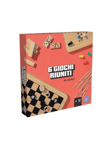 GIOCHI DI SOCIETA'E PUZZLE: vendita online GIOCO 6066797 6 GIOCHI RIUNITI in offerta