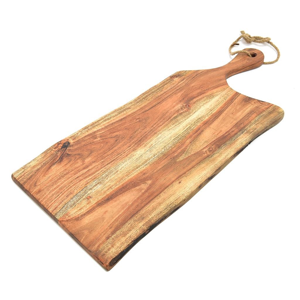 TAGLIERE 05711 LEGNO 60X24CM NATURALE su Shop in Casa