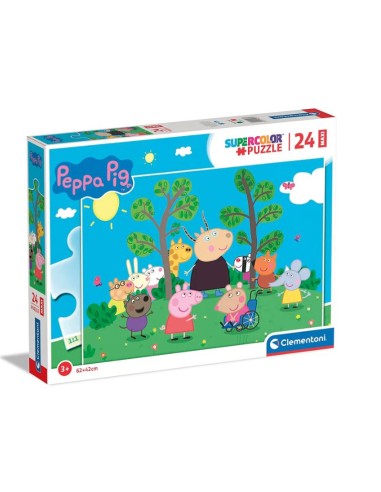 GIOCHI DI SOCIETA'E PUZZLE: vendita online MAXIPUZZLE 24237 24PZ PEPPA PIG in offerta