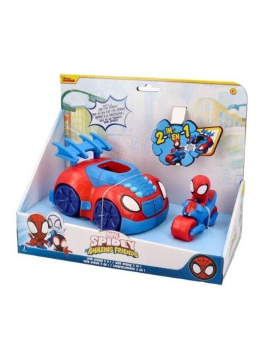 GIOCATTOLO PUBBLICIZZATO: vendita online SPIDEY SP040100 VEICOLO 2IN1 in offerta