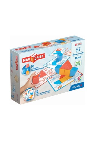 PRESCOLARI: vendita online GEOMAG 302 MAGICUBE SET 16PZ in offerta