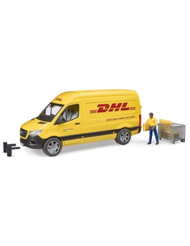 GIOCHI BOY: vendita online CAMION DHL 02671 SPRINTER CON PERSONAGGIO in offerta