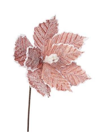 PICK: vendita online Pick di Natale Enid Poinsettia Rosa H25CM, Porta la Magia di Natale nelle Tue Decorazioni in offerta