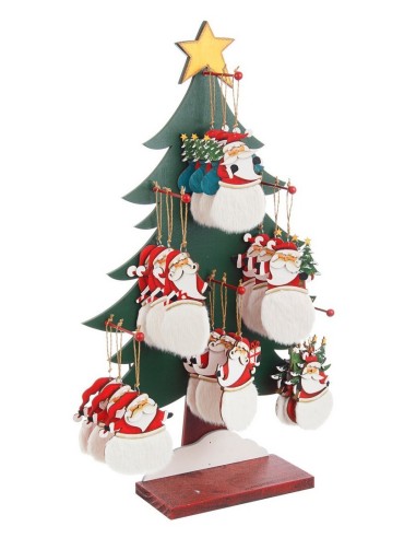 SFERE E PENDAGLI: vendita online Pendente di Natale Derik 12cm Assortito, Porta la Magia di Natale nelle Tue Decorazioni in o...