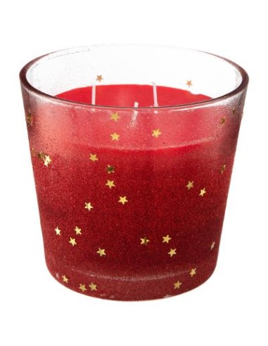 CANDELE E GIROCANDELE: vendita online CANDELA 162745 IN BICCHIERE 500GR ASSORT in offerta