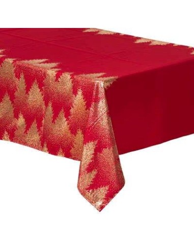 TESSILE: vendita online TOVAGLIA 183851 ROSSO/ORO 140X240CM DEC ALBERI in offerta